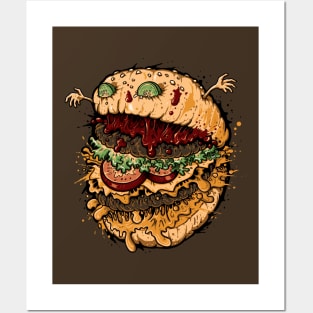 Monster Burger Posters and Art